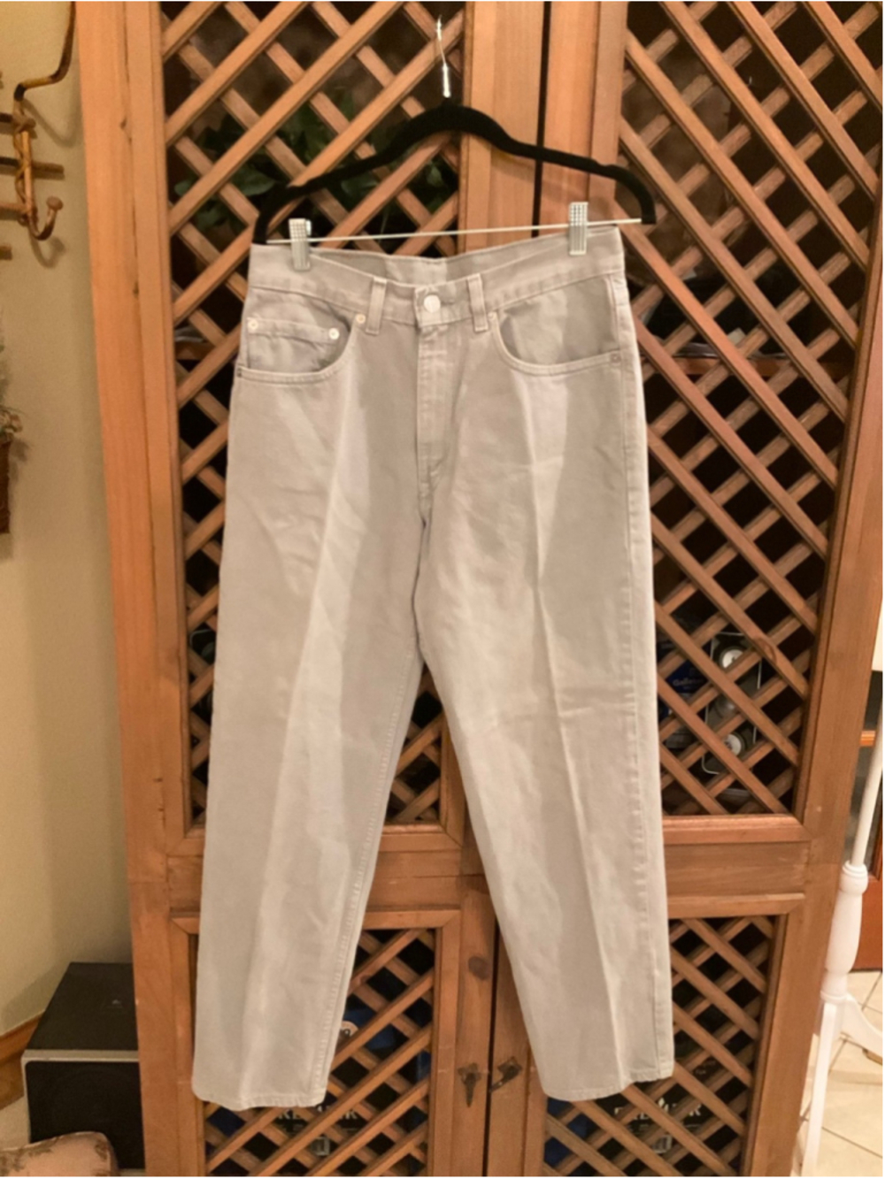 Levi’s 550 Relaxed Fit Jeans Gray W32 L30 Made in USA